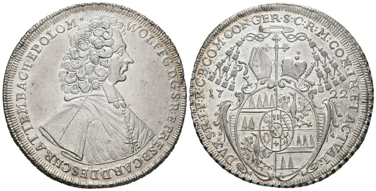 Olomouc - biskupství, Wolfgang von Schrattenbach, 1711 - 1738 — 1