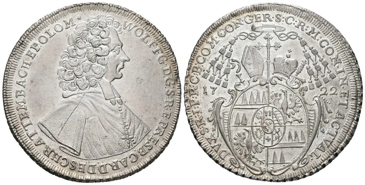 Olomouc - biskupství, Wolfgang von Schrattenbach, 1711 - 1738 — 1