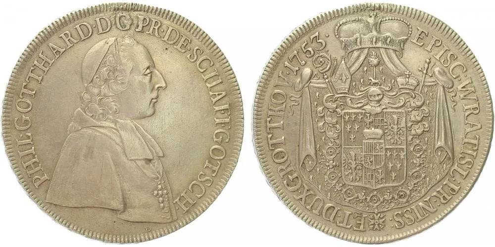 Vratislav - biskupství, Philipp Gotthard von Schaffgotsch, 1747 - 1795 — 1