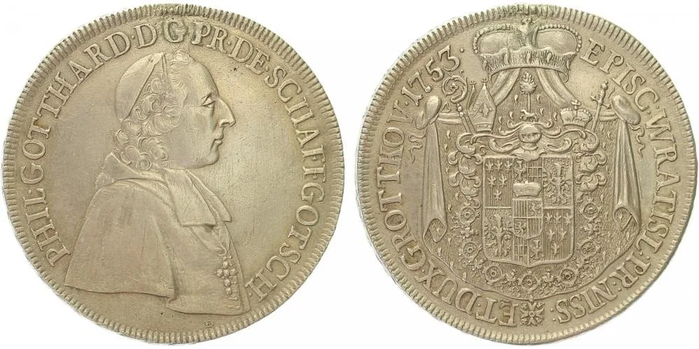 Vratislav - biskupství, Philipp Gotthard von Schaffgotsch, 1747 - 1795 — 1