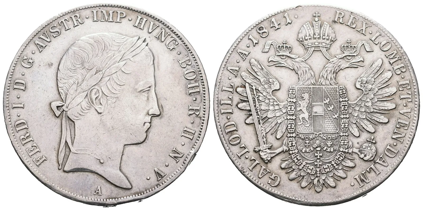 Ferdinand V., Tolar 1841 A, Vídeň