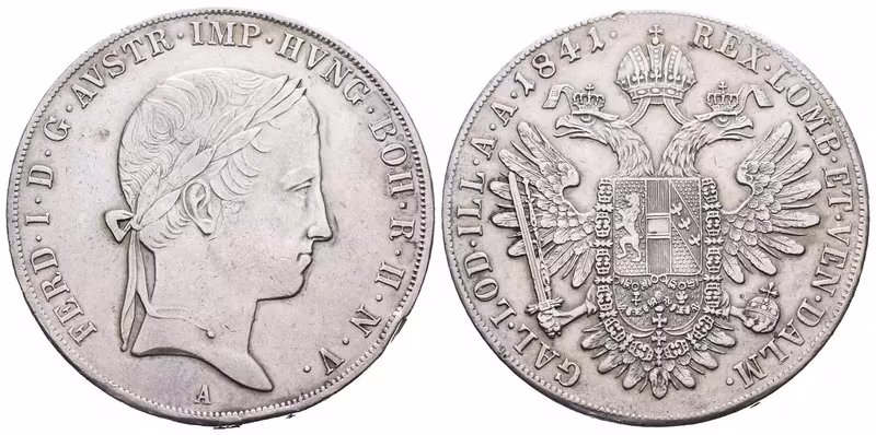 Ferdinand V., Tolar 1841 A, Vídeň