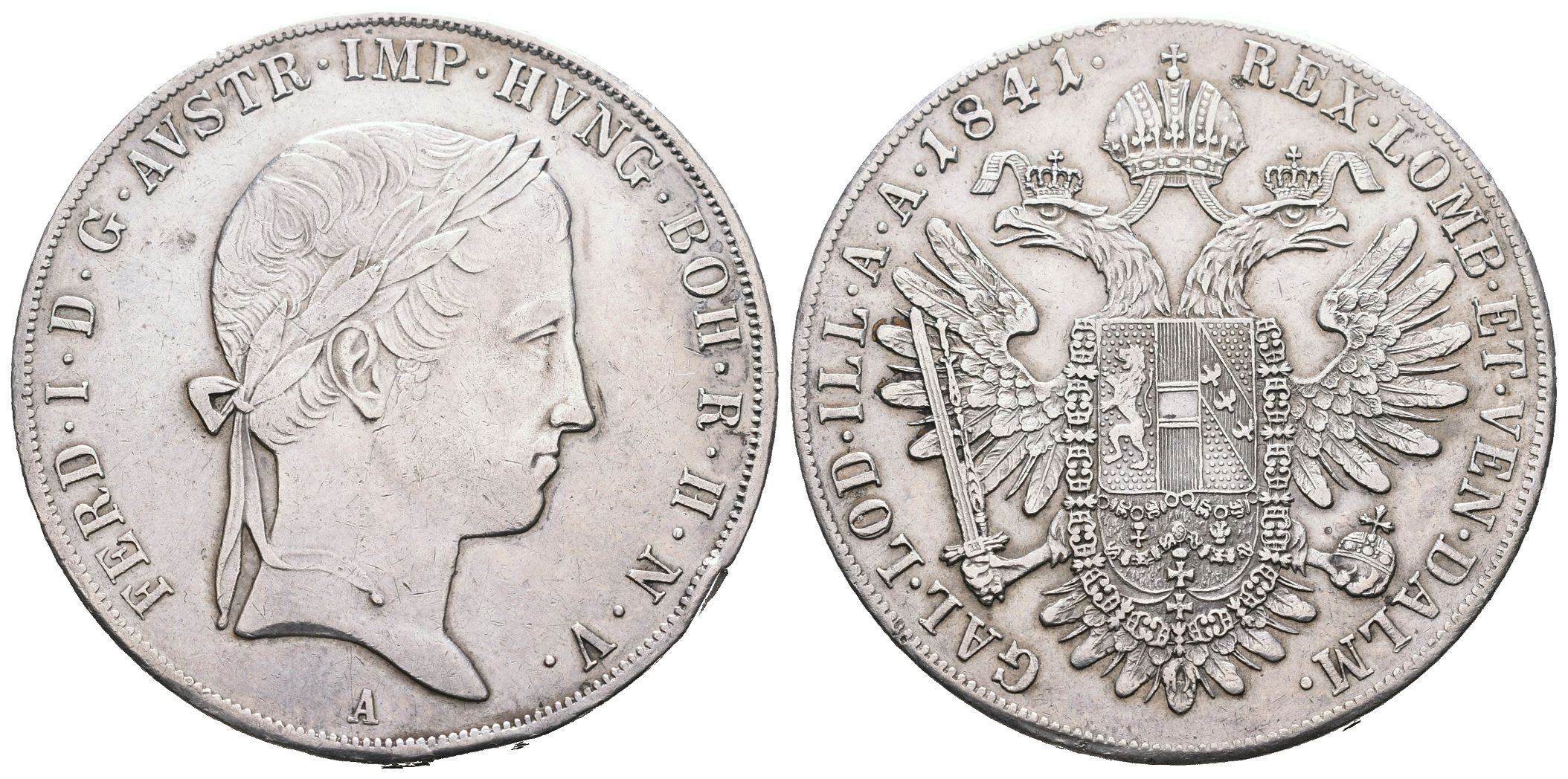 Ferdinand V., Tolar 1841 A, Vídeň