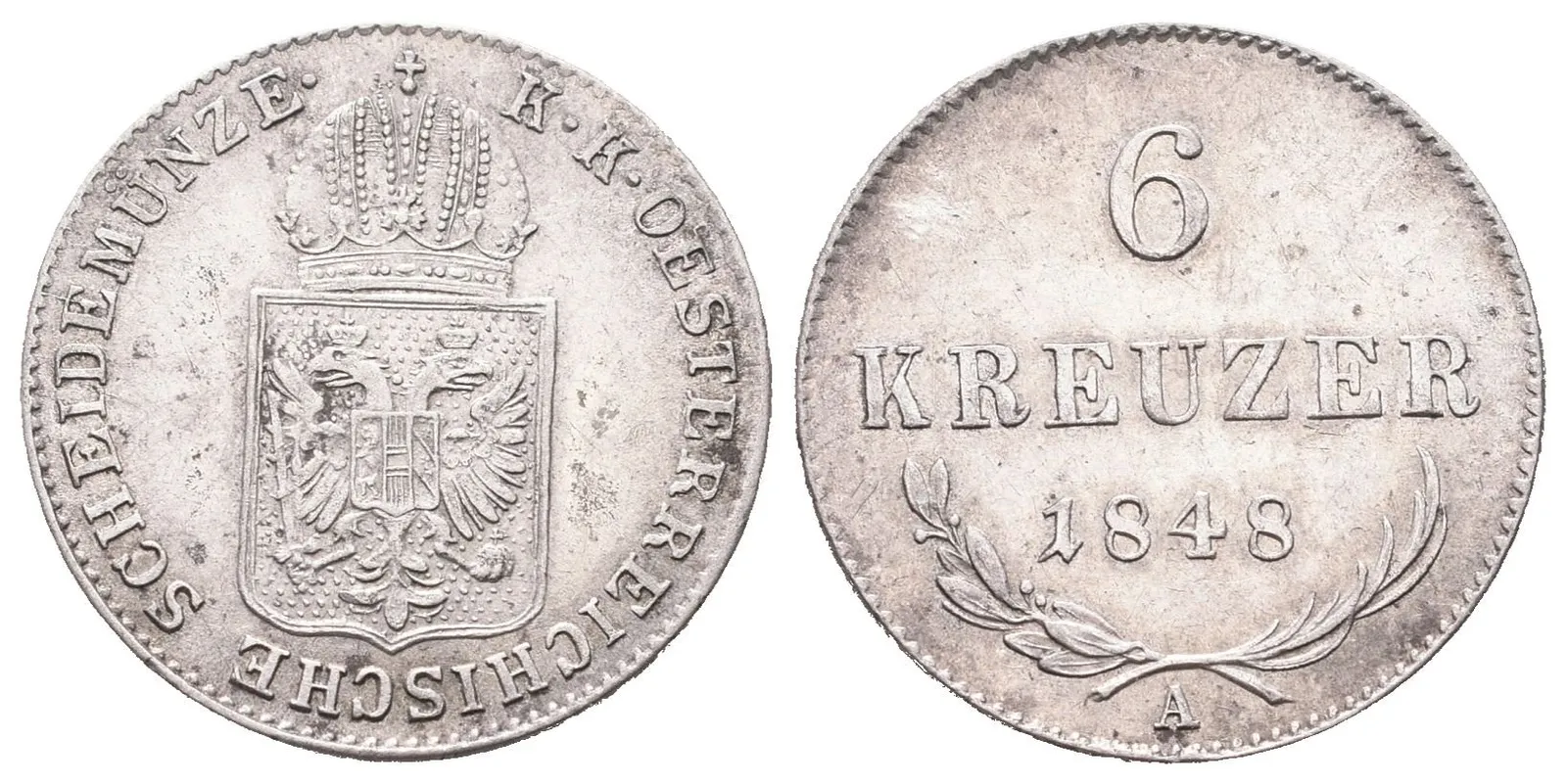 6 Krejcar 1848 A