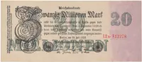 Německo, 20 Millionen Mark 1923, Ro.96b
