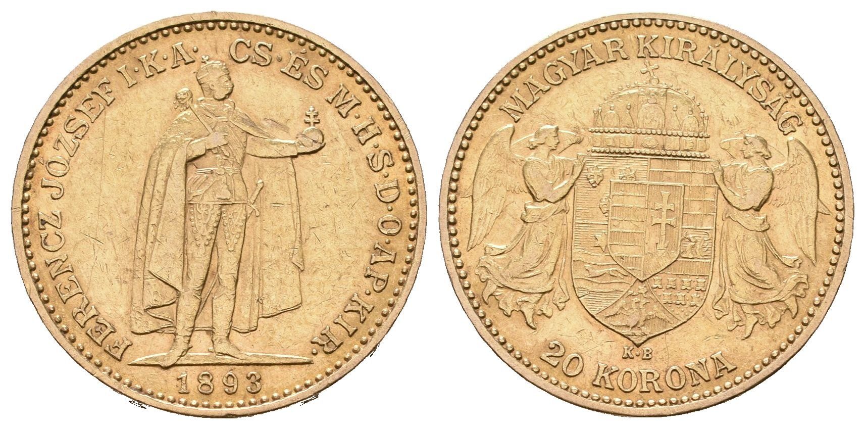 20 Koruna 1893 KB