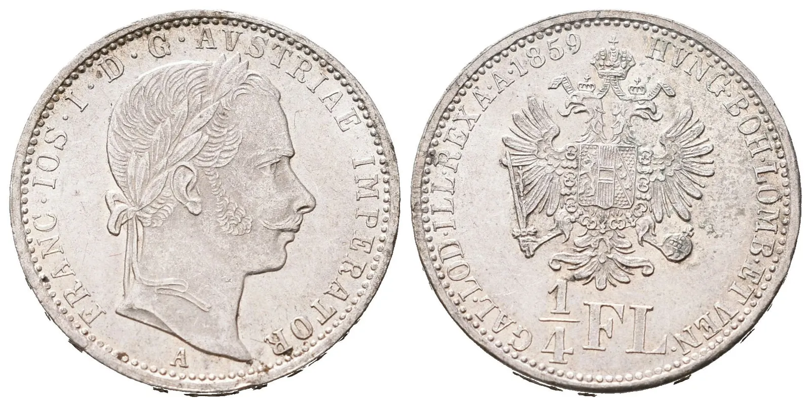 1/4 Zlatník 1859 A
