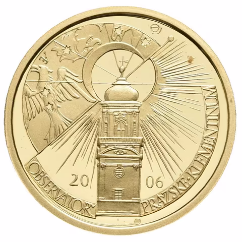 2500 Kč 2006 - Klementinum, etue, certifikát, zcela nep. patina