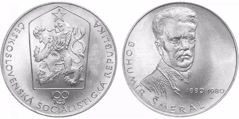 100 Kčs 1980 - Bohumír Šmeral