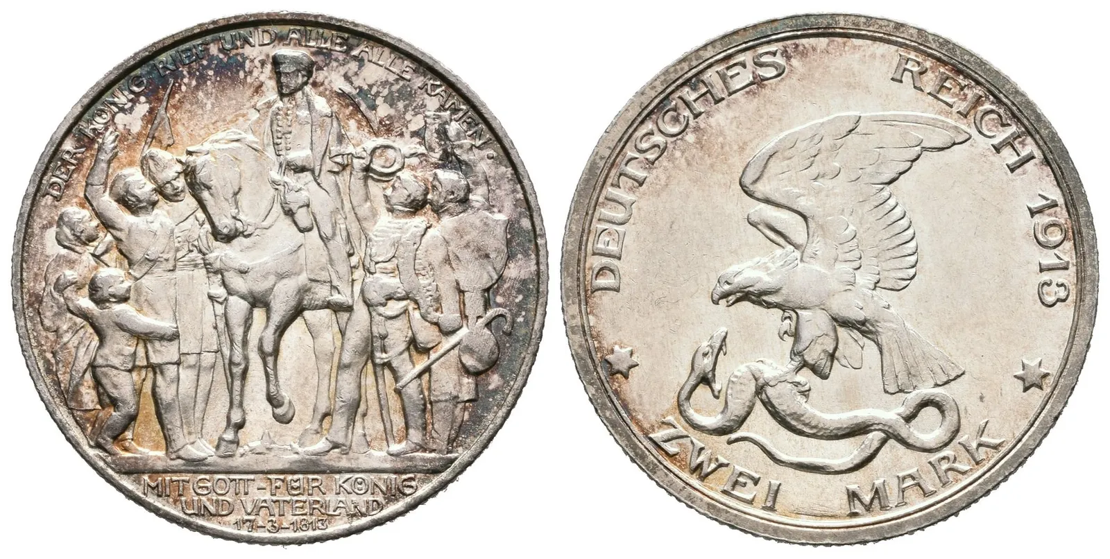 Prusko, 2 Marka 1913