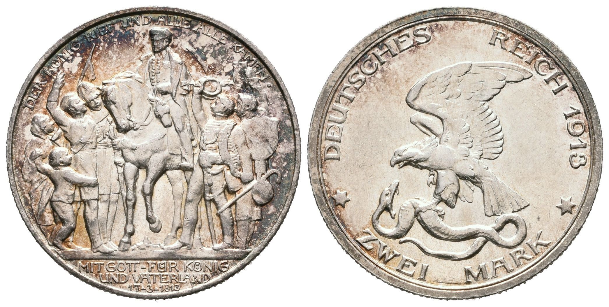 Prusko, 2 Marka 1913