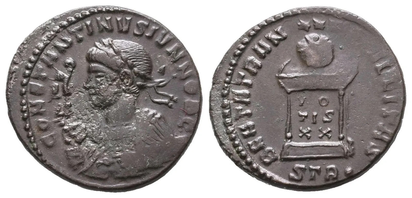 Constantinus II., follis