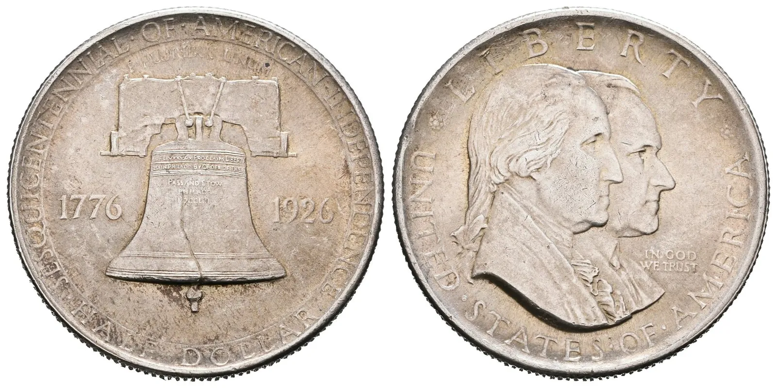 USA, 1/2 Dollar 1926 - U. S. Sesquicentennial of Independece