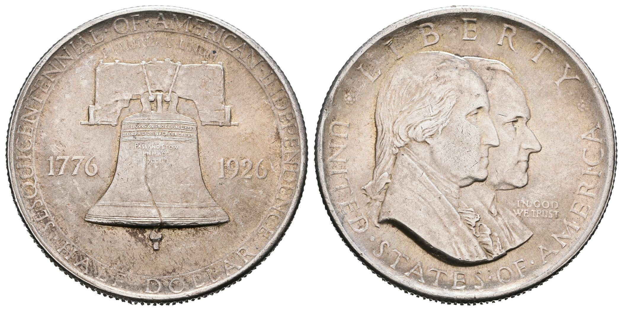 USA, 1/2 Dollar 1926 - U. S. Sesquicentennial of Independece