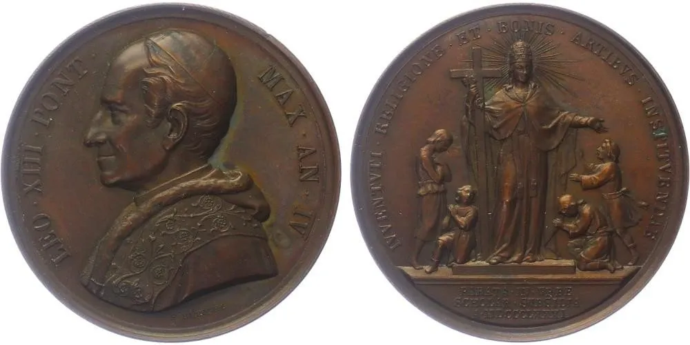 Vatikán, Leo XIII., 1878 - 1903 — 1