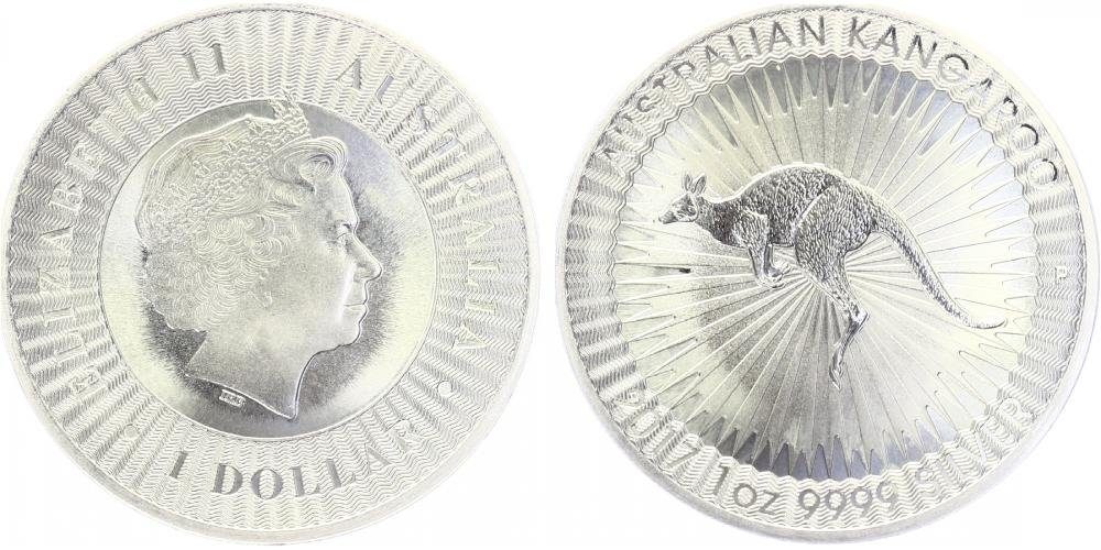 1 Dollar 2016 - Kangaroo, Ag 0,999 (31,10 g), 1 Oz, PROOF