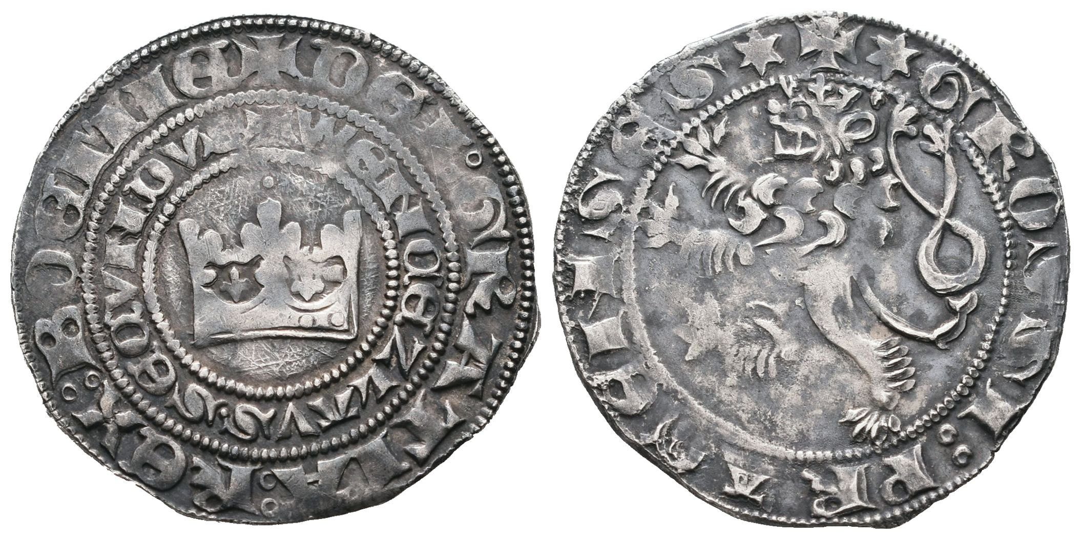 Václav II., Pražský groš, Smolík 2