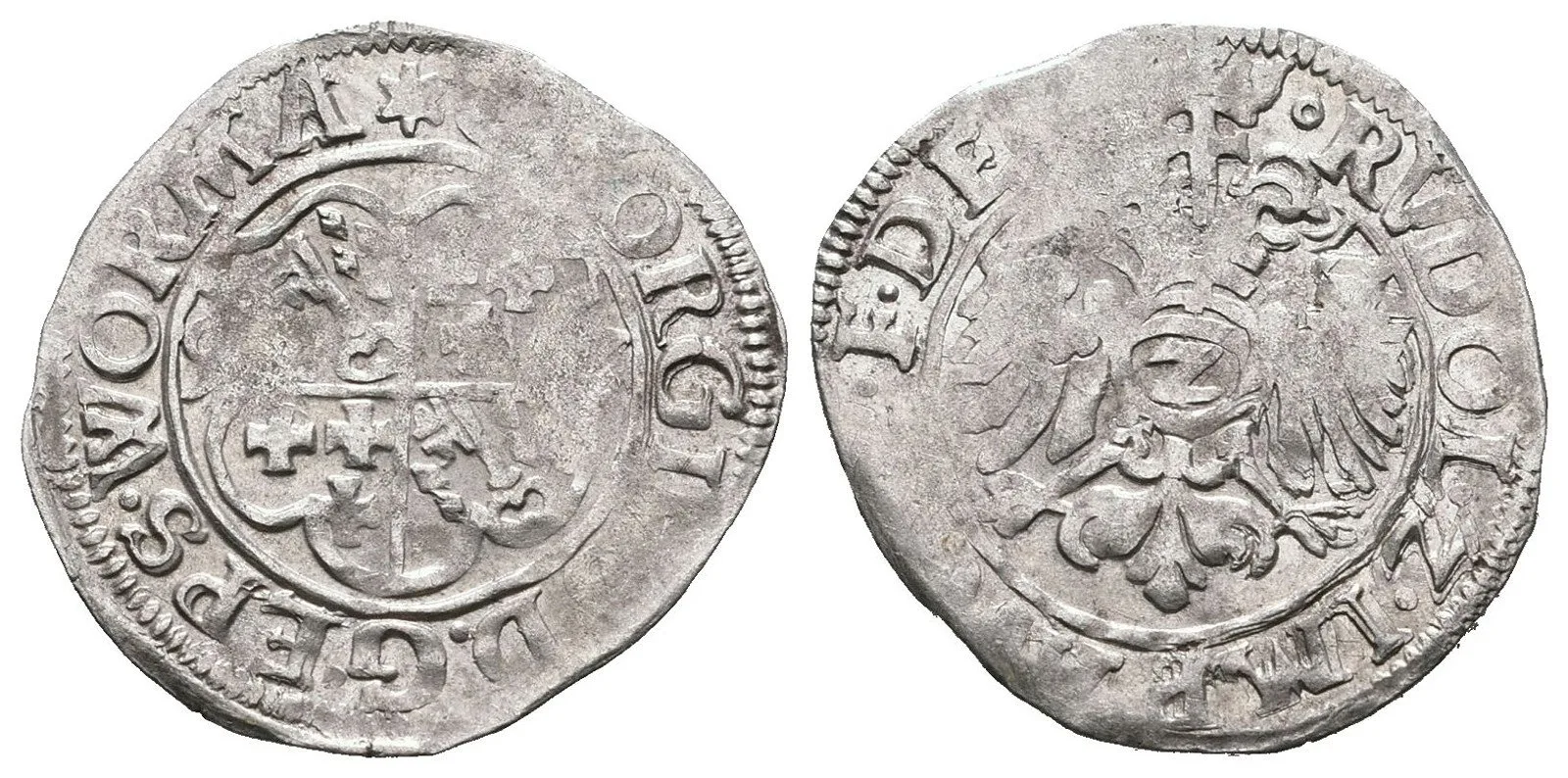 Worms - biskupství, Georg von Schönenberg, 1580 - 1595 — 1