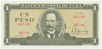 Kuba, 1 Peso 1978~1985, P.102b