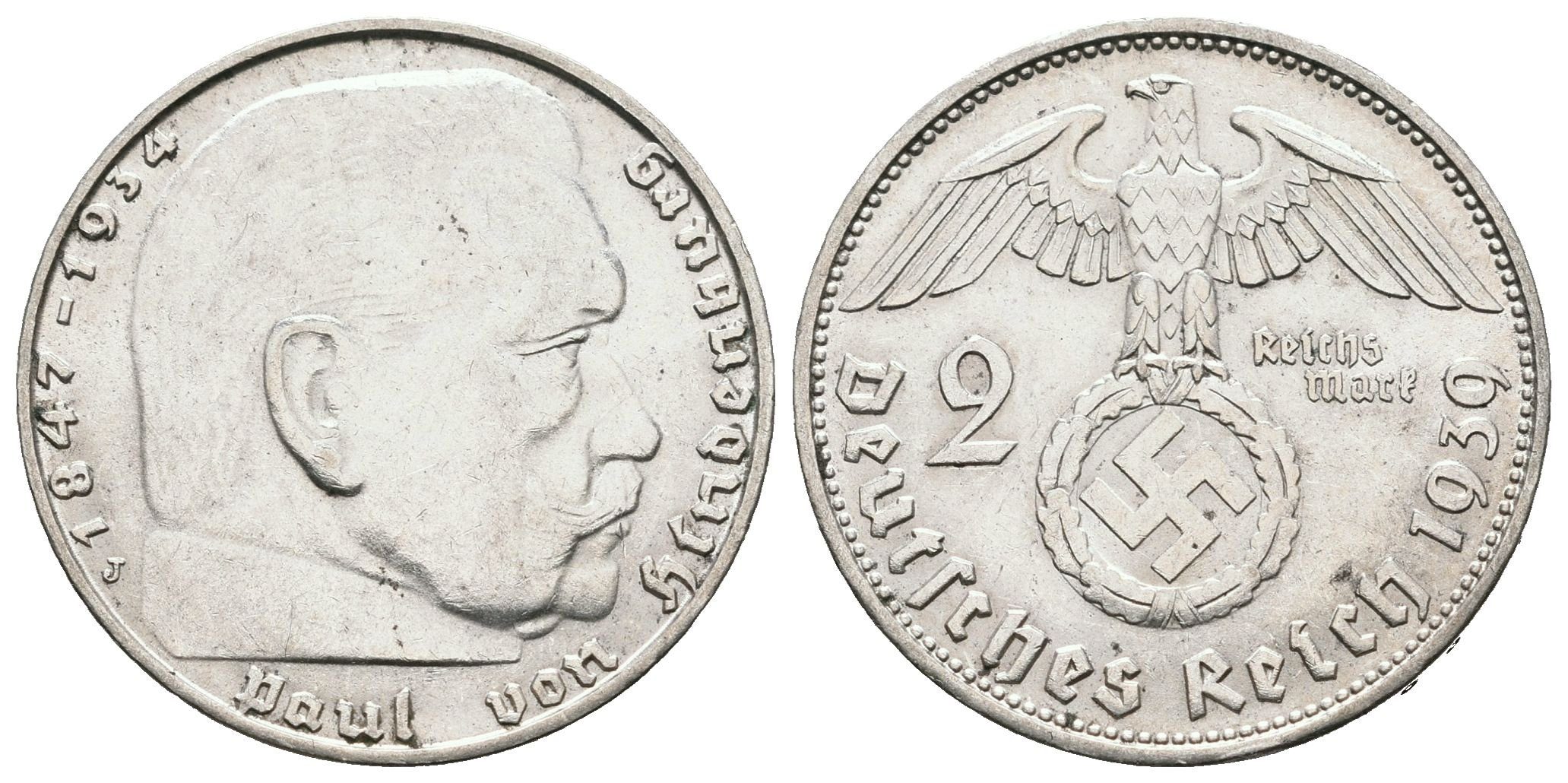 III. říše, 2 Marka 1939 J