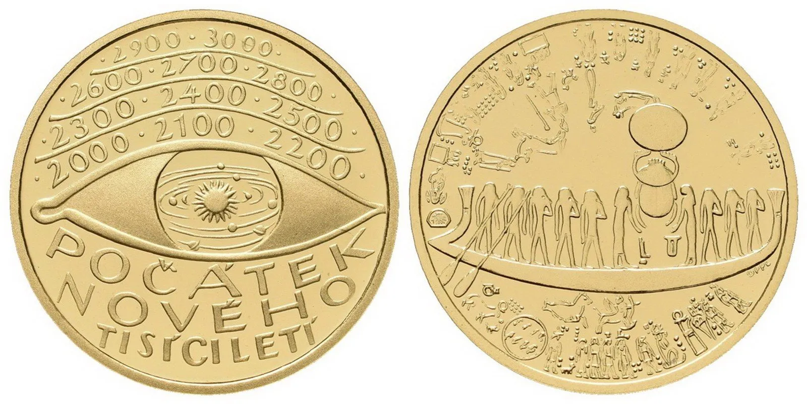 Medaile 1999 - Počátek nového tisíciletí