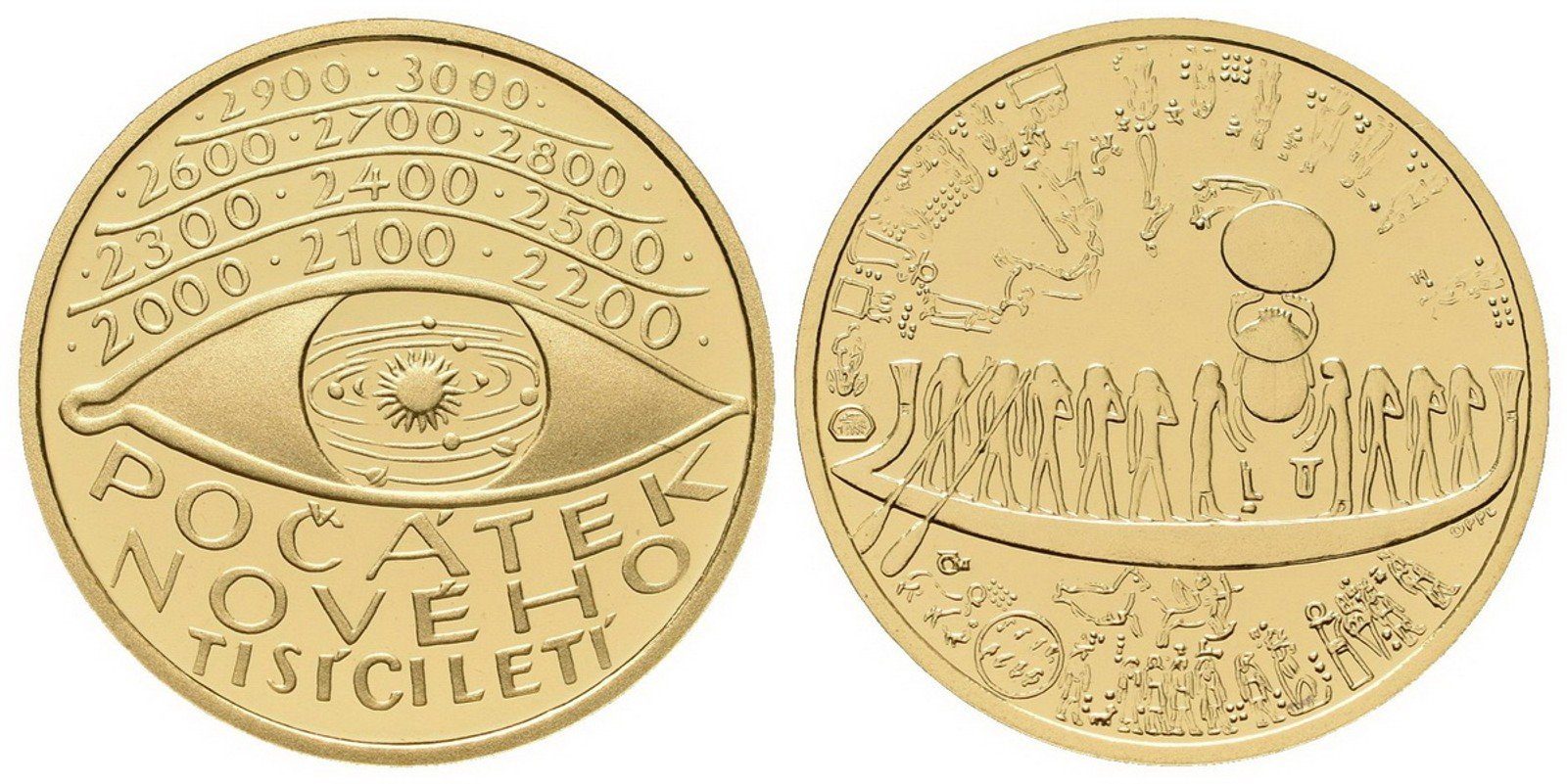 Medaile 1999 - Počátek nového tisíciletí