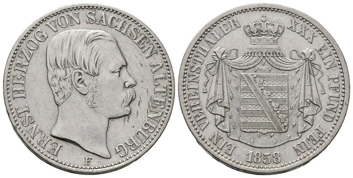Sasko - Altenburg, Ernst I., 1853 - 1908 — 1