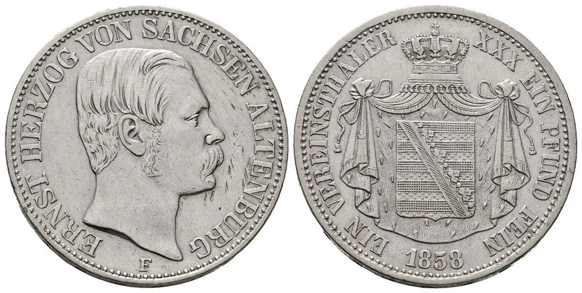 Sasko - Altenburg, Ernst I., 1853 - 1908 — 1