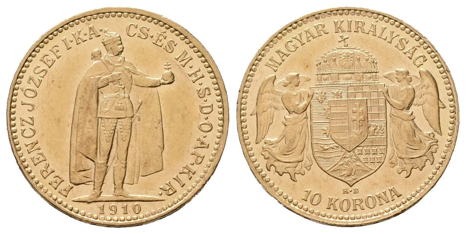 10 Koruna 1910 KB