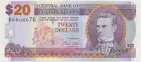 Barbados, 20 Dollars 2007, P.69a