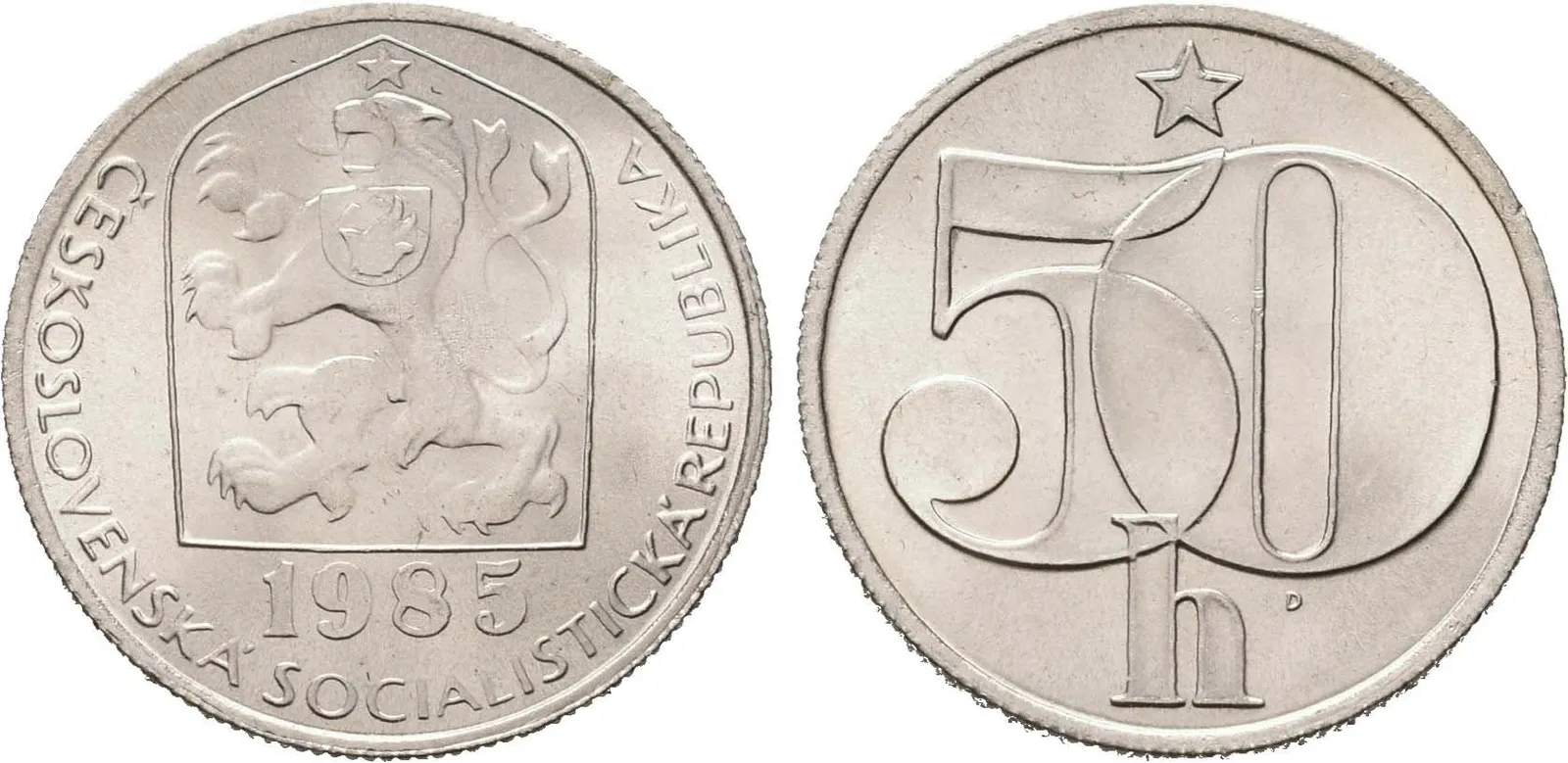 50 Haléř 1985