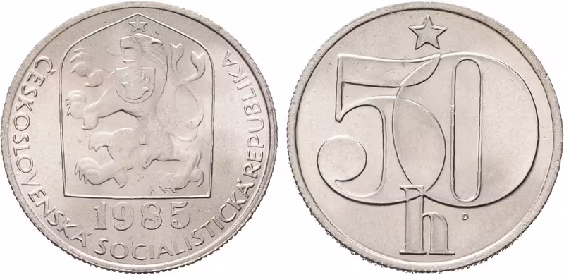 50 Haléř 1985