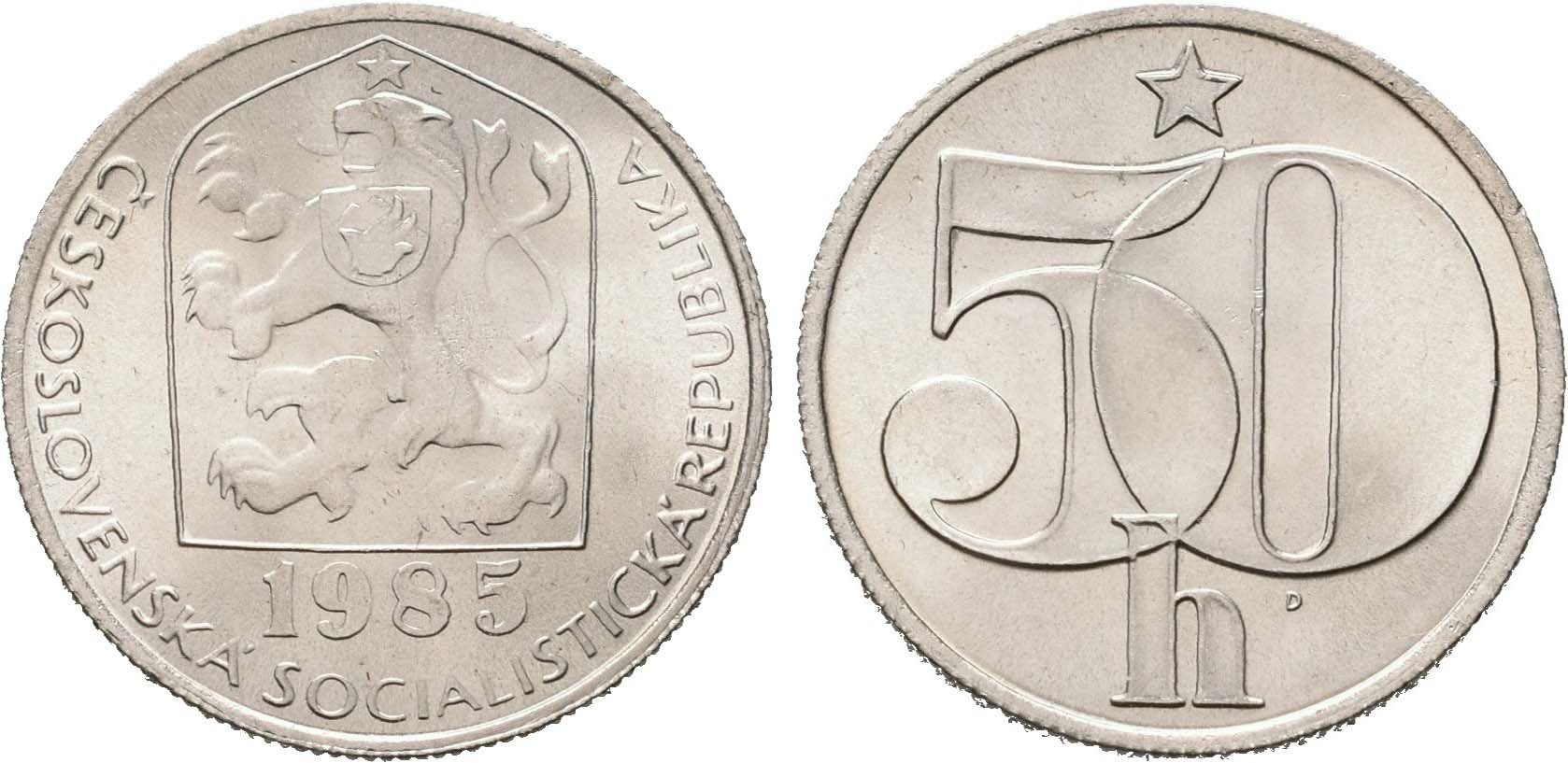 50 Haléř 1985