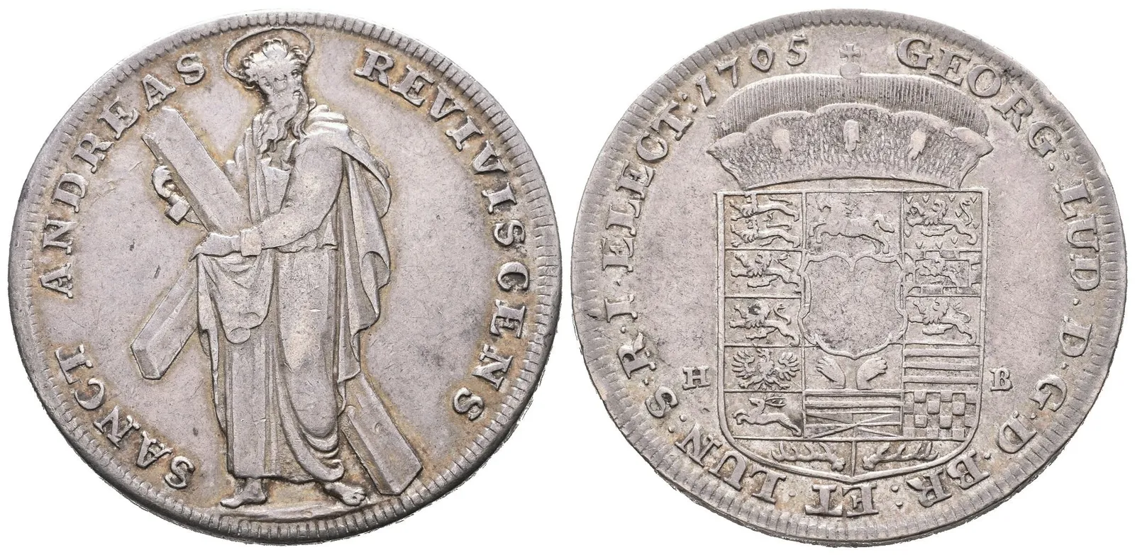 Brunšvick-Hannover, Tolar 1705 HB