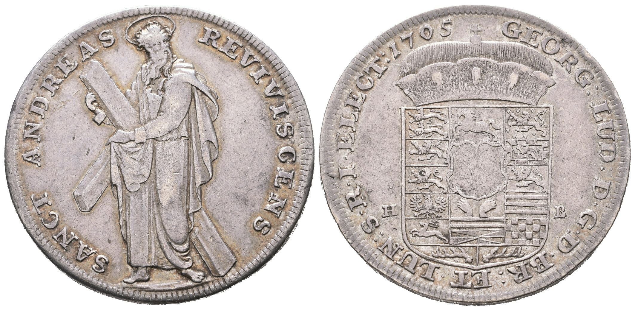 Brunšvick-Hannover, Tolar 1705 HB