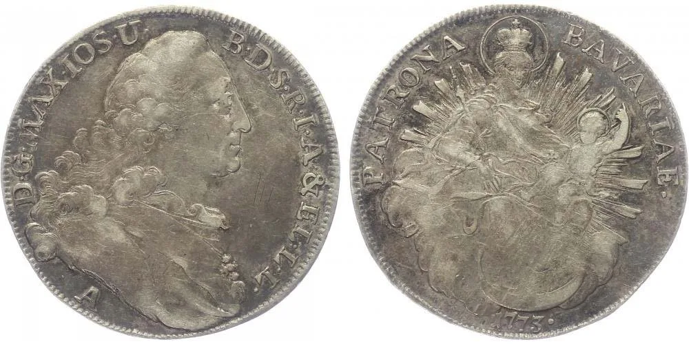 Bavorsko, Maximilian III. Josef, 1745 - 1777 — 1