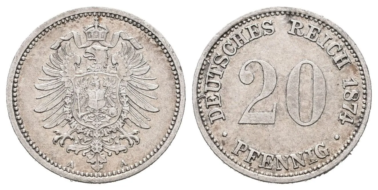 20 Pfennig 1874 A
