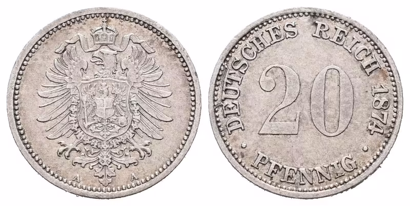 20 Pfennig 1874 A
