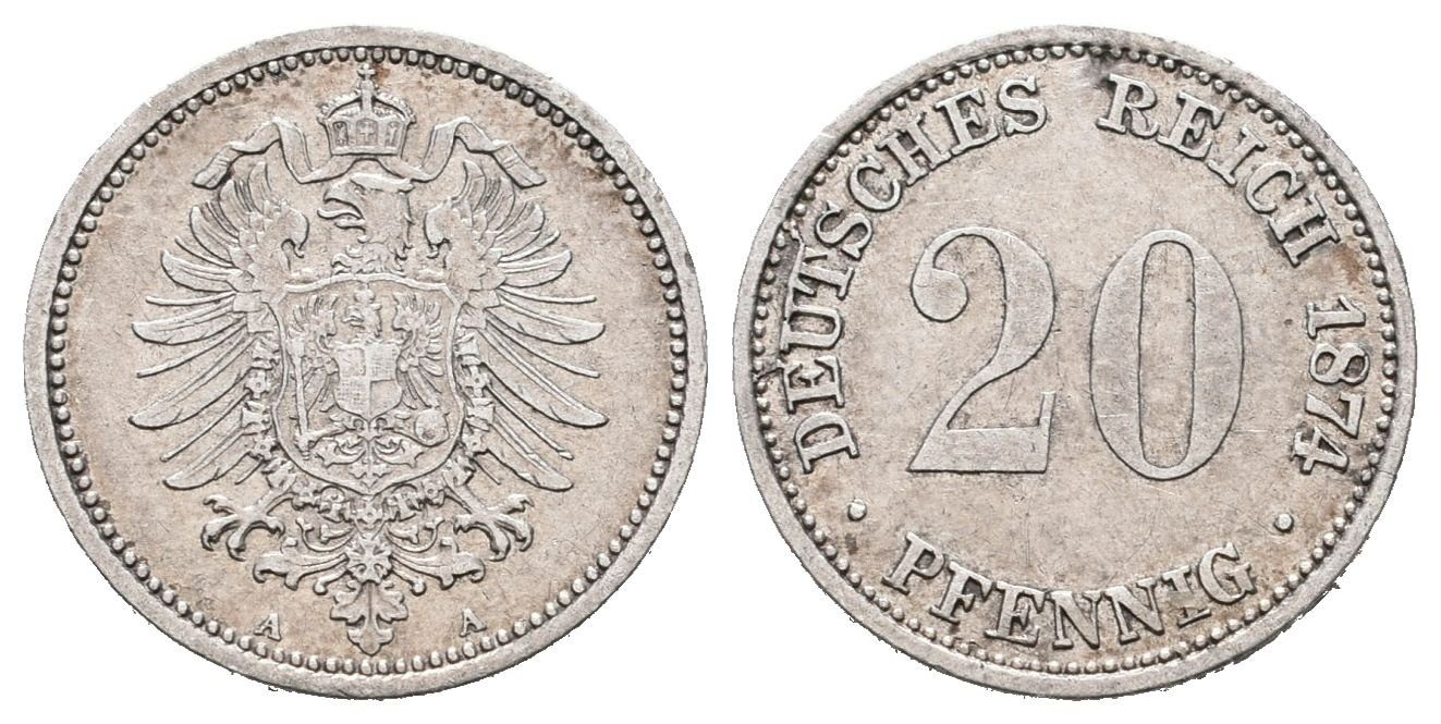 20 Pfennig 1874 A