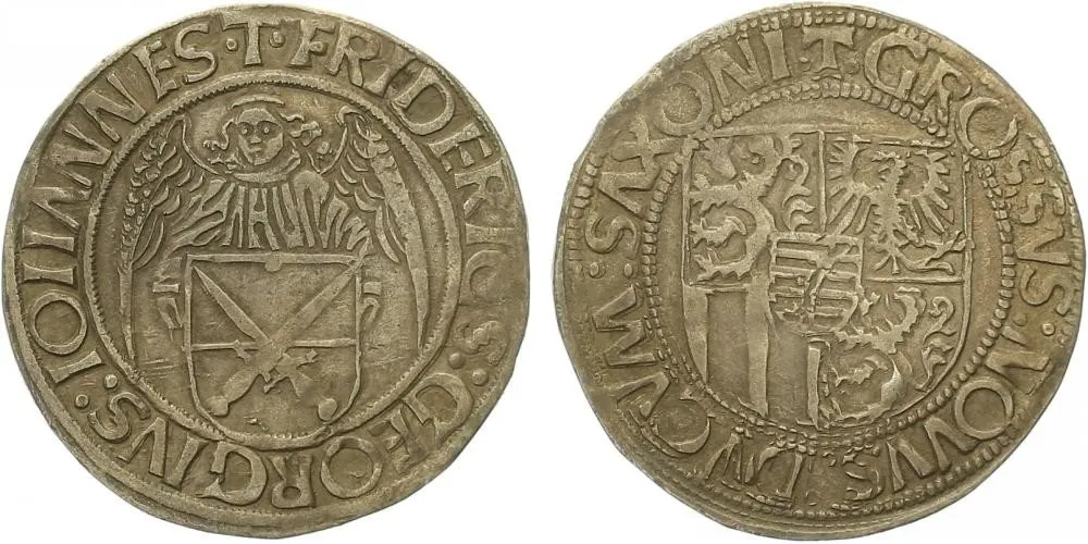 Sasko, Friedrich III., Georg a Johann, 1500 - 1507 — 1