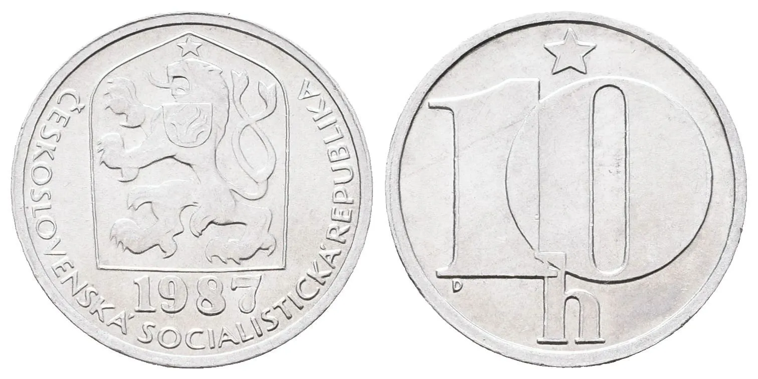 10 Haléř 1987