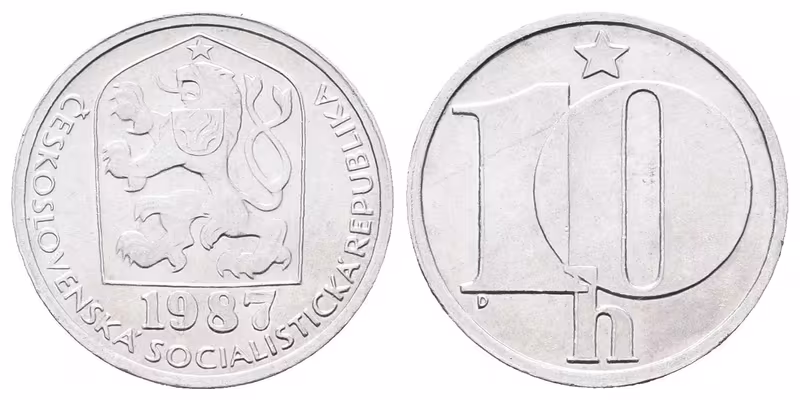 10 Haléř 1987