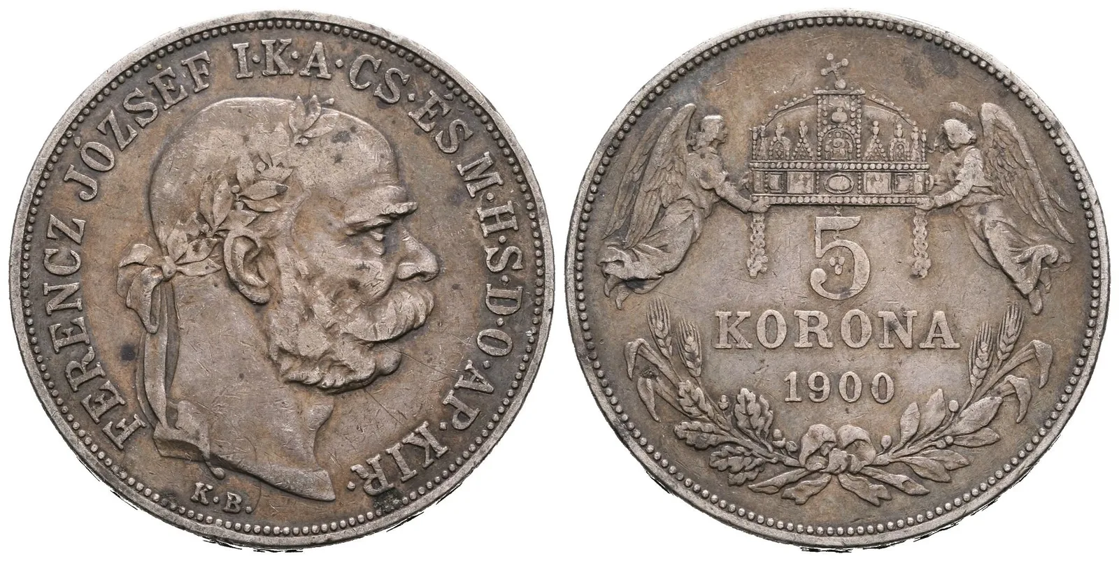 5 Koruna 1900 KB