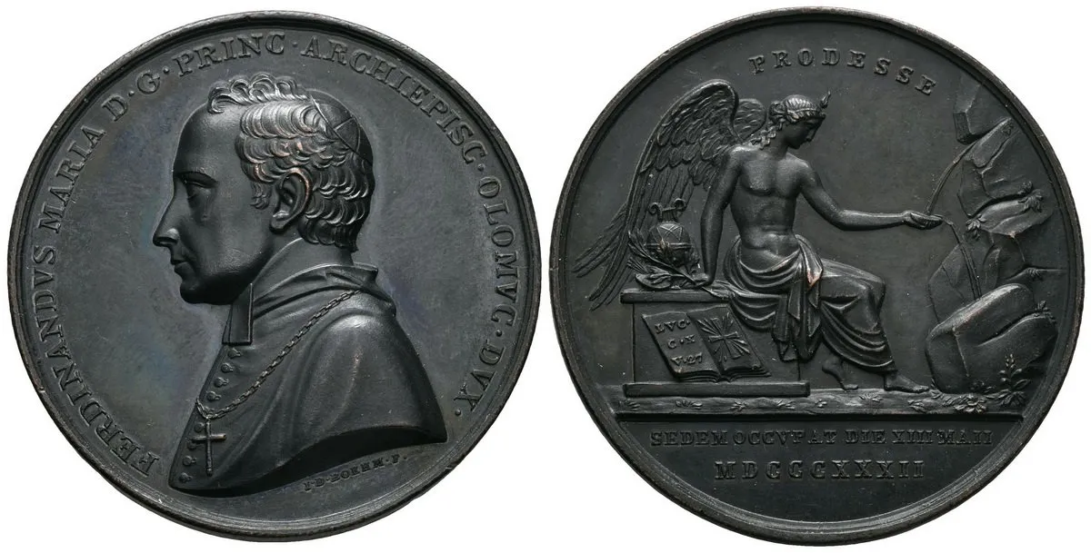 Olomouc - arcibiskupství, Ferdinand Maria Chotek, 1832 - 1836 — 1