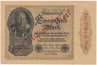 Německo, 1 Milliarde Mark 1923, Ro.110f