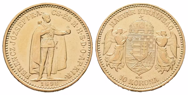 10 Koruna 1898 KB