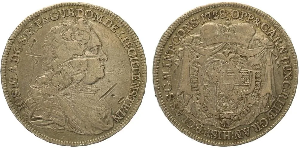 Liechtenstein, Josef Johann Adam, 1721 - 1732 — 1