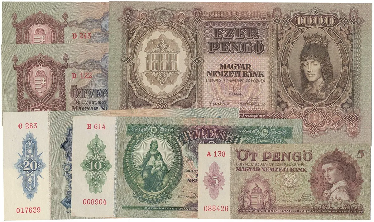 Maďarská platidla na československém území 1938-1945 — 1
