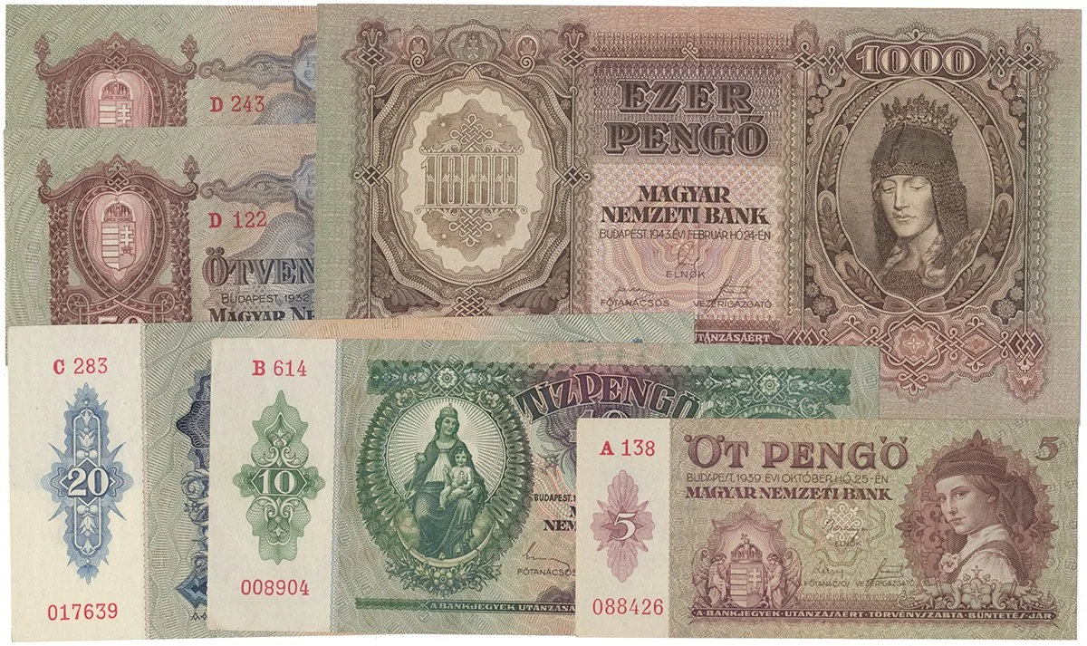 Maďarská platidla na československém území 1938-1945 — 1