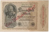 Německo, 1 Milliarde Mark 1923, Ro.110b